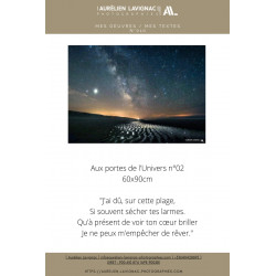 Oeuvre N°010, Aux portes de l'Univers Nº02 _ Bassin d'Arcachon, Dune du Pilat, Cap Ferret