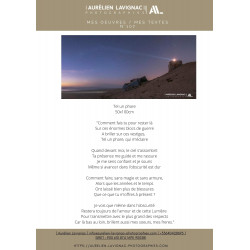 Oeuvre N°107/200, Tel un phare _ Cap Ferret