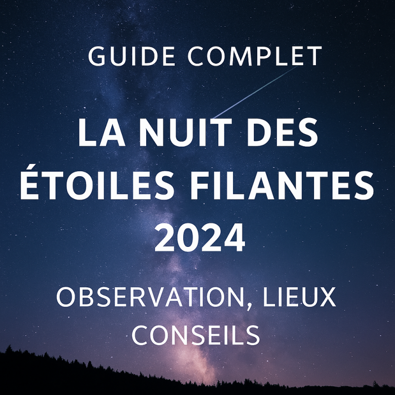 Guide Complet de la Nuit des Étoiles Filantes 2024 : Observation, Lieux, Conseils