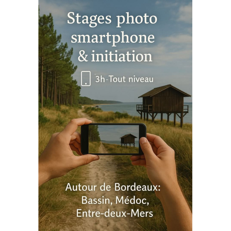 Cours Photo Smartphone en Gironde