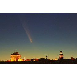 Comète au dessus du château...