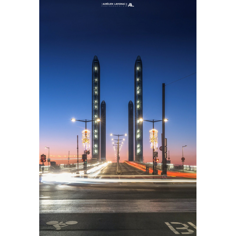 Oeuvre N°090/200, Béaba au pont Baba ex.2/5 _ Bordeaux