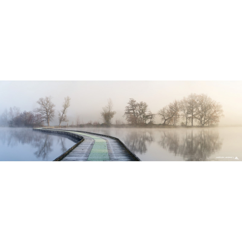 Vue sur l'Ugolf de Bordeaux Begles - Lac et Ponton - 2022