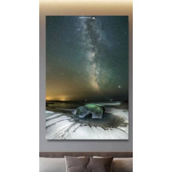 Oeuvre N°008/200, Vestige du passé _ Cap Ferret _ Voie Lactée