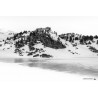 Tirage d'art en noir et blanc - Montagne des Pyrénées _ 2018
