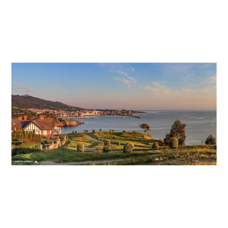 Triptyque de la plage et de la côte basque espagnol - 2024