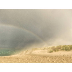 Tempête de sable et arc en...