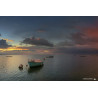 Oeuvre N°087/200, Voyage et Evasion _ Aiguillon - Bassin d'Arcachon - Bateau et Voilier