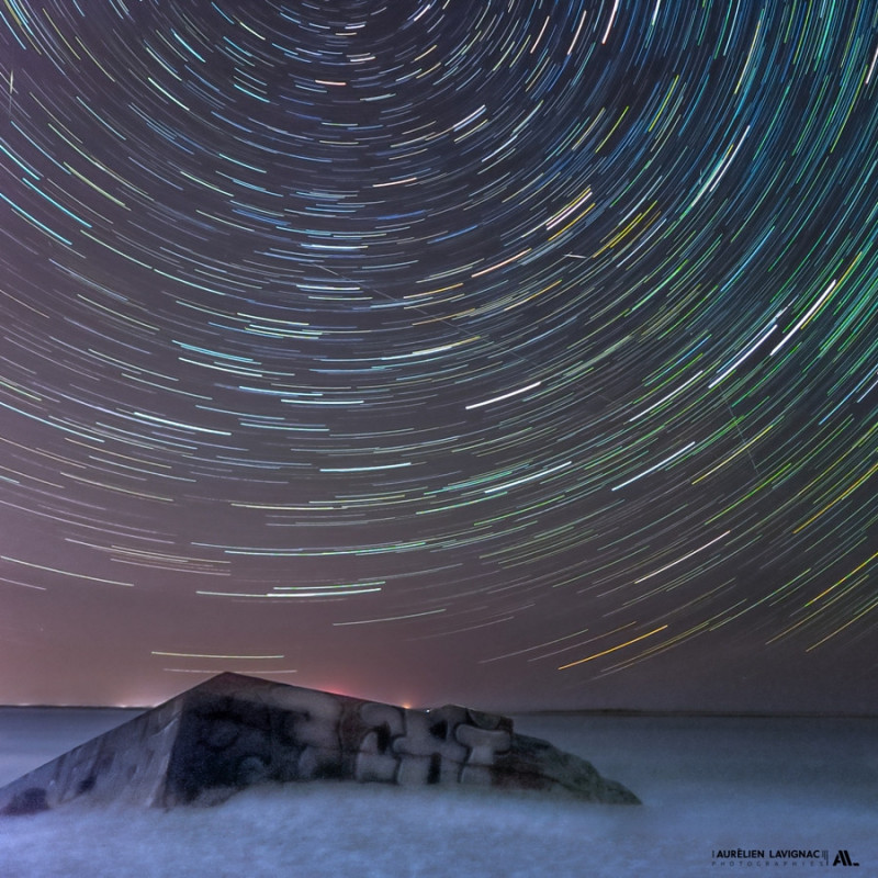 Photo d'art - Blockhaus et Circumpolaire - Gironde - Cap Ferret