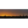 Ligne d'horizon sur la ville de Bordeaux - Trytptique