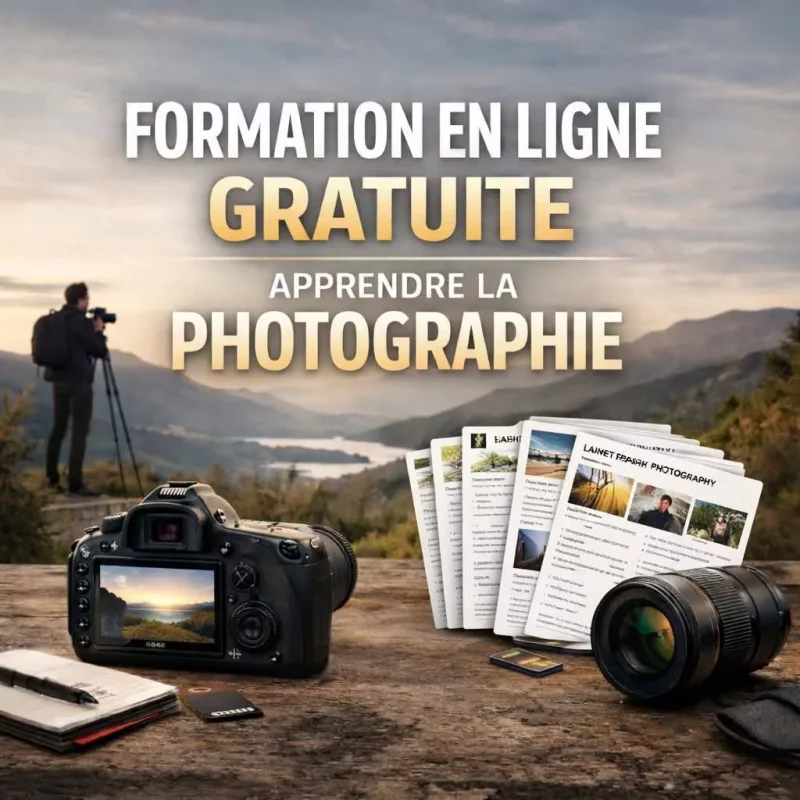 Formation Photo en Ligne - Tous niveaux - 100 fiches pour apprendre - Aurélien Lavignac