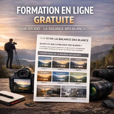 Formation Photo en Ligne - Tous niveaux - 100 fiches pour apprendre - Aurélien Lavignac