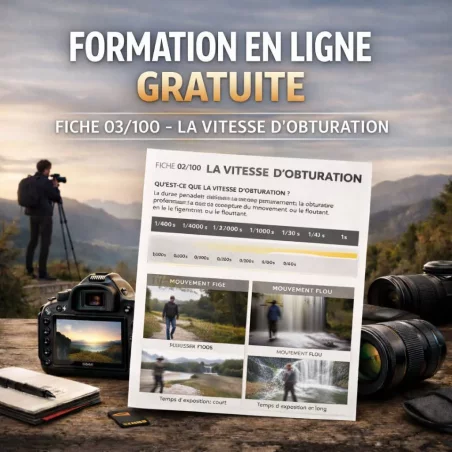 Formation Photo en Ligne - Tous niveaux - 100 fiches pour apprendre - Aurélien Lavignac