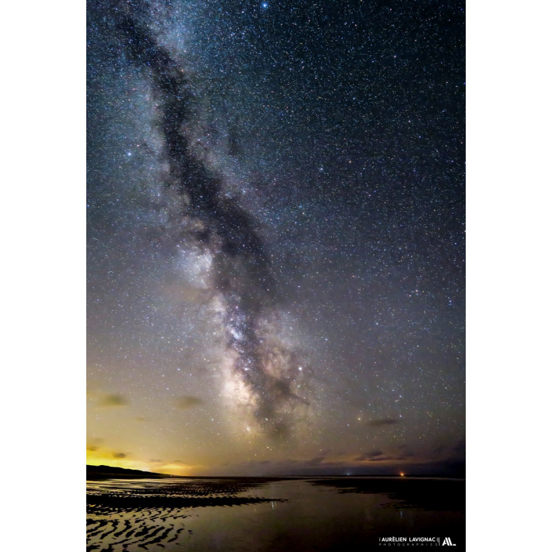 Oeuvre N°005, Aux portes de l'Univers _ les plages du Médoc _ Nuit des étoiles