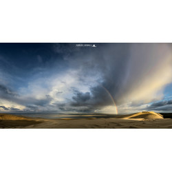 Oeuvre N°058/200, A tes couleurs _ La teste de Buch _ Arc en ciel sur la Dune du Pilat _ Pyla sur Mer