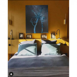 Oeuvre N°093/200, Deux vielles âmes sous les étoiles. _ Dune du Pilat _ Pin incendie