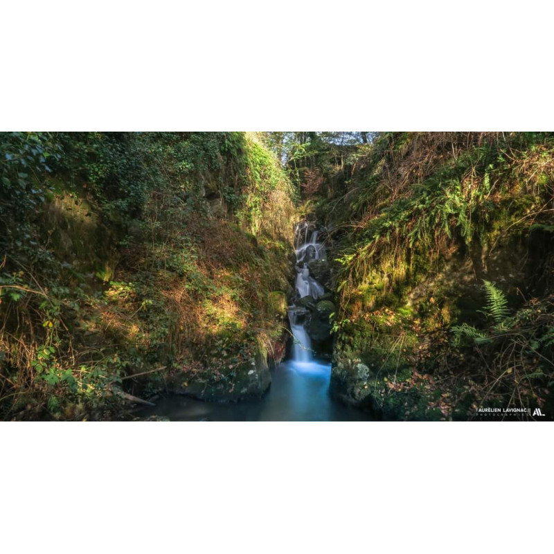 Oeuvre n°145 _ A la source, paysage de Corrèze, Nouvelle Aquitaine